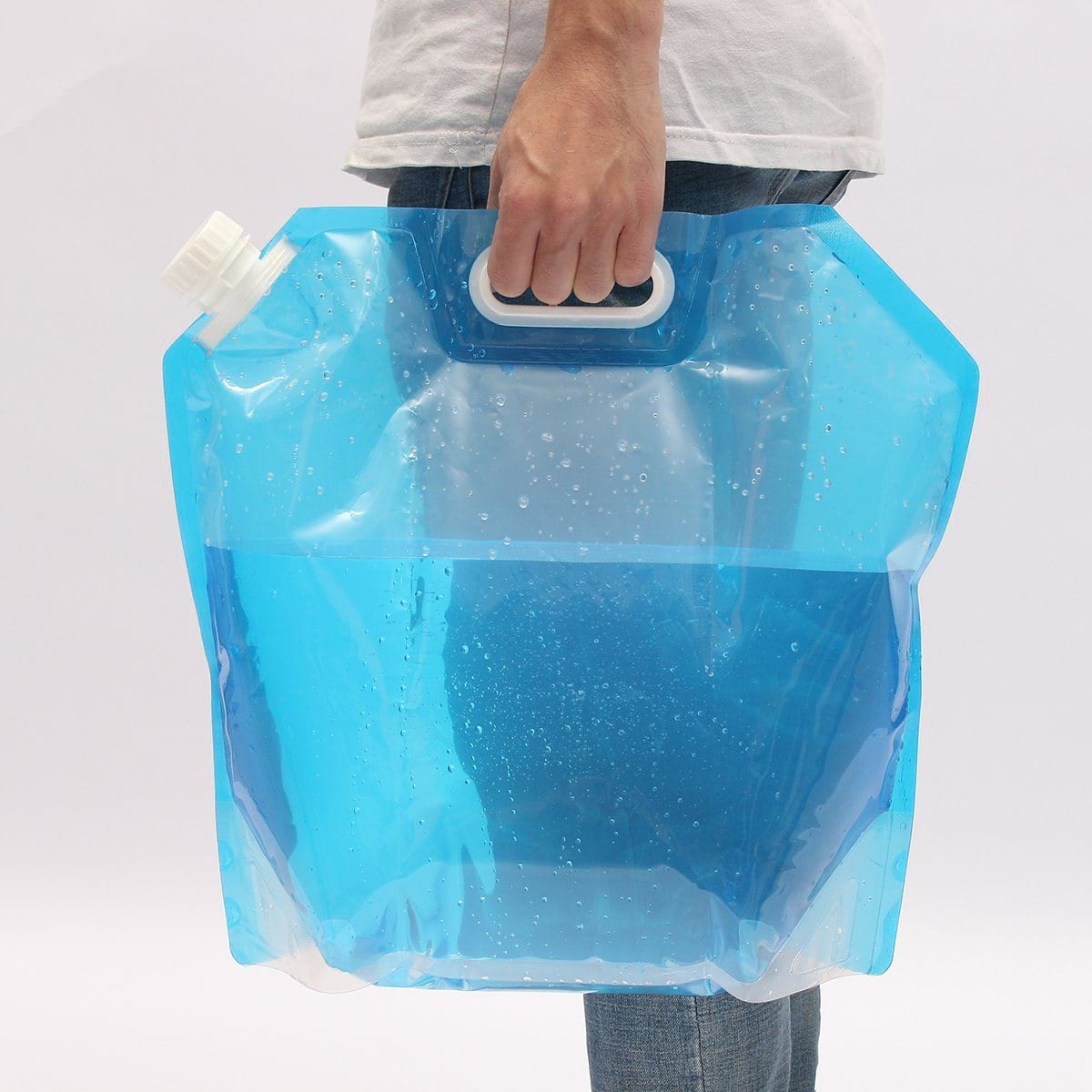 Faltbarer Wasserkanister inkl. Tragegriff, 10 Liter, BPA-frei