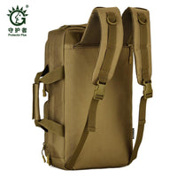 35 litres of three computer bag backpack camouflage nylon high quality men's and women's big inclined military shoulder bag