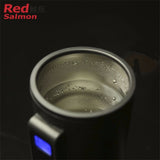 410ml Intelligent Car Auto Heating Cup Adjustable Temperature Car Boiling Mug Digital Display Kettle Vehicle Thermos 3 Colors