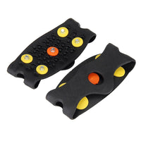 Anti Slip Ice Climbing Spikes Grips Crampon Cleats 5-Stud Shoes Cover    Safety &amp; Survival Z0605