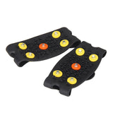 Anti Slip Ice Climbing Spikes Grips Crampon Cleats 5-Stud Shoes Cover    Safety &amp; Survival Z0605