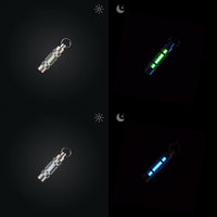Automatic Light 25 years Titanium Alloy Tritium Gas Lamp Key Ring Life Saving Emergency Lights Outdoor Safety Survival