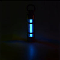 Automatic Light 25 years Titanium Alloy Tritium Gas Lamp Key Ring Life Saving Emergency Lights Outdoor Safety Survival