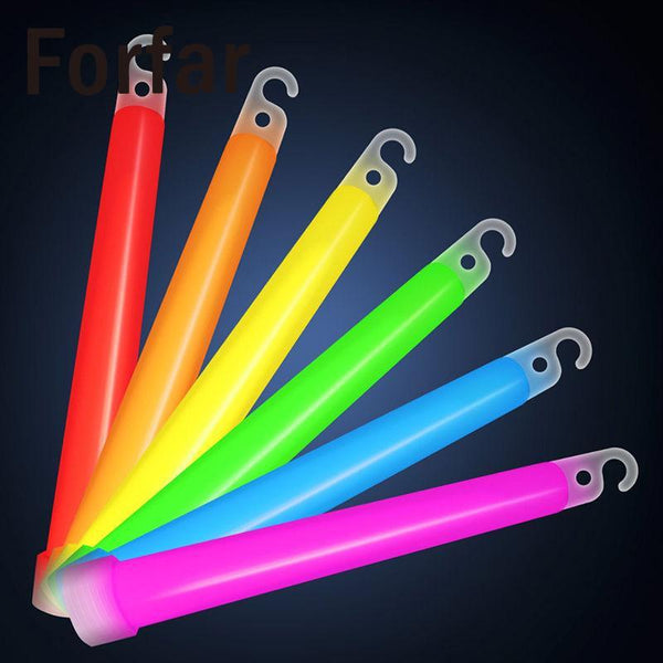 EYCI 5Pcs Survival Emergency Signal Light Up Glow Sticks Festival Military Party Decor Favors Neon Camping Halloween Decoration