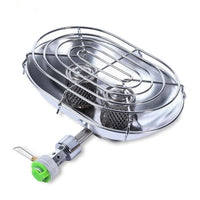 Free Shipping BRS Warmer Heater Heating Stove with Double Burner for Outdoor Camping Fishing