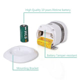 HEIMAN Independent Wifi Smoke Detector Smart Home Version 85dB Wrieless Smoke fire alarm Sensor Battery Standby HM-HS1SA