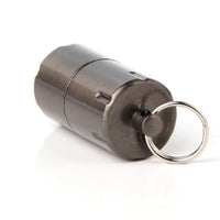 Keychain Petrol Lighter Mini Compact Kerosene Lighter Key Chain Capsule Gasoline Lighter Inflated Outdoor Tools