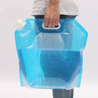 NEW Safurance Outdoor 10L Collapsible Camping Emergency Survival Water Storage Carrier Bag Supply Emergency Kit Safety