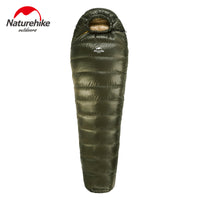 NatureHike Adult Winter Sleeping Bag Mummy Type Down Sleeping Bag Splicing Single Sleeping Bag Camping Equipment