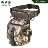 Upgrade package legs bag waist bag multi-function casual hidden pocket nylon best travel Inclined shoulder bag free holograms