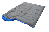 WEST BIKING Spliced Slpeeping Bag Thick Warm Winter 1.8kg Limit Minus 8 Degrees Spliced Envelope Hooded Camping Sleeping Bag