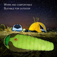 Winter Sleeping Bag Cold Temperature Sleeping Bag for Winter Portable Duck Down Nylon Sleeping Bag Outdoor Camping Sleeping Bag