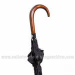 Selbstverteidigungsschirm mit Rundhakengriff - Ein voll funktionsfähiger, eleganter Regenschirm - Explorer International Ltd
